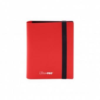 Ultra Pro Binder - 2-Pocket Eclipse - Apple Red 