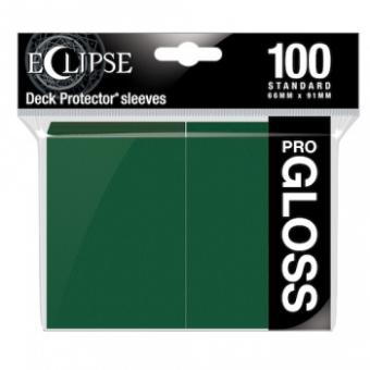 Ultra Pro Eclipse Kartenhüllen - Standardgröße Gloss (100) - Waldgrün 