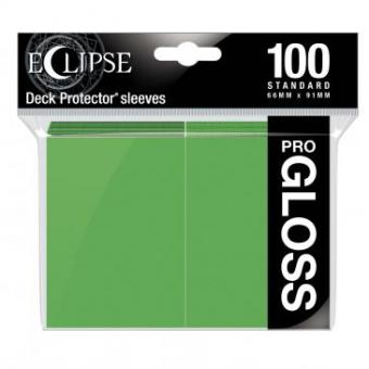 Ultra Pro Eclipse Card Sleeves - Standard Size Gloss (100) - Lime Green 