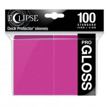 Ultra Pro Eclipse Card Sleeves - Standard Size Gloss (100) - Hot Pink 
