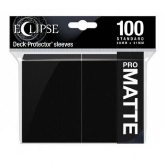 Ultra Pro Eclipse Card Sleeves - Standard Size Matte (100) - Jet Black 