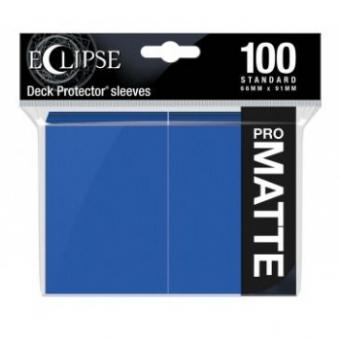 Ultra Pro Eclipse Kartenhüllen - Standardgröße Matte (100) - Pazifikblau 