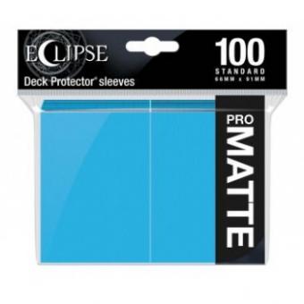 Ultra Pro Eclipse Kartenhüllen - Standardgröße Matte (100) - Himmelblau 