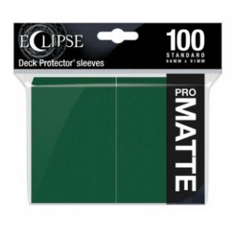 Ultra Pro Eclipse Kartenhüllen - Standardgröße Matte (100) - Waldgrün 