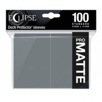 Ultra Pro Eclipse Card Sleeves - Standard Size Matte (100) - Smoke Grey 