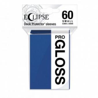 Ultra Pro Eclipse Card Sleeves - Japanese Size Gloss (60) - Pacific Blue 