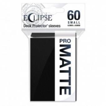 Ultra Pro Eclipse Card Sleeves - Japanese Size Matte (60) - Jet Black 
