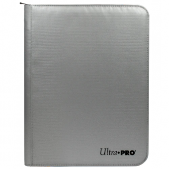 Ultra Pro Binder - 9-Pocket Zipper - Silber 