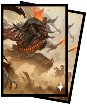 Ultra Pro Artwork Card Sleeves - Standard Size (100) - Rakdos, the Muscle (OTJ) 