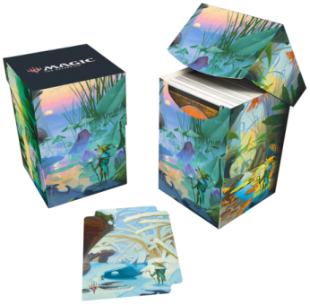 Ultra Pro Artwork Deck Box 100+ - Island Four Seasons (BLB) 