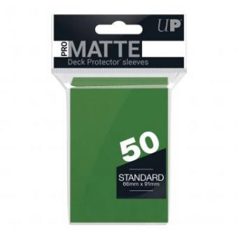 Ultra Pro Kartenhüllen - Standardgröße Matte (50) - Grün 