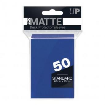 Ultra Pro Kartenhüllen - Standardgröße Matte (50) - Blau 