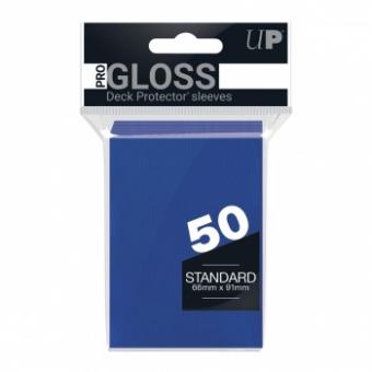 Ultra Pro Kartenhüllen - Standardgröße Gloss (50) - Blau 