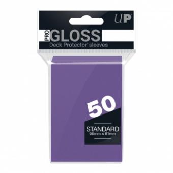 Ultra Pro Card Sleeves - Standard Size Gloss (50) - Purple 