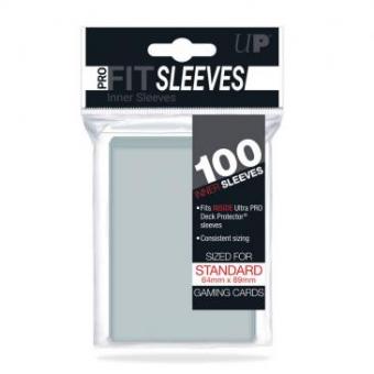Ultra Pro Inner Sleeves - Standard Size Top-Loading (100) - Clear 