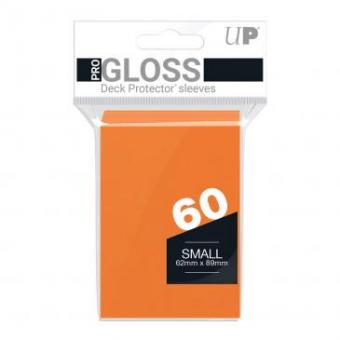 Ultra Pro Kartenhüllen - Japanische Größe Gloss (60) - Orange 