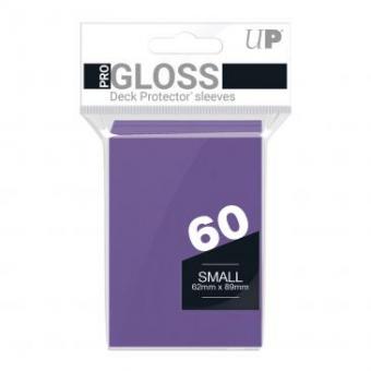 Ultra Pro Card Sleeves - Japanese Size Gloss (60) - Purple 
