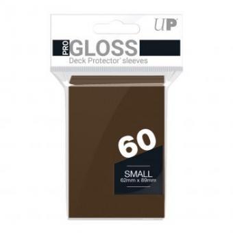 Ultra Pro Card Sleeves - Japanese Size Gloss (60) - Brown 