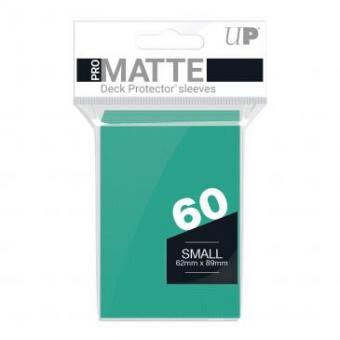 Ultra Pro Card Sleeves - Japanese Size Matte (60) - Aqua 