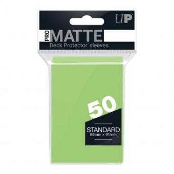 Ultra Pro Kartenhüllen - Standardgröße Matte (50) - Hellgrün 