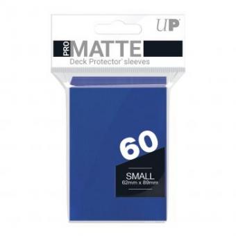 Ultra Pro Kartenhüllen - Japanische Größe Matte (60) - Blau 