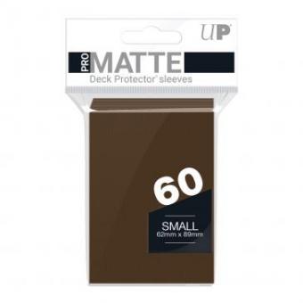 Ultra Pro Card Sleeves - Japanese Size Matte (60) - Brown 