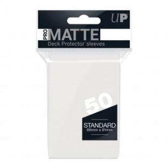 Ultra Pro Kartenhüllen - Standardgröße Matte (50) - Transparent 