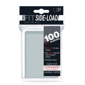 Ultra Pro Inner Sleeves - Standard Size Side-Loading (100) - Clear 