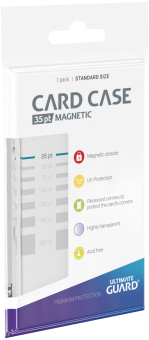 Ultimate Guard Box - Magnetic Card Case 35 pt - Transparent 