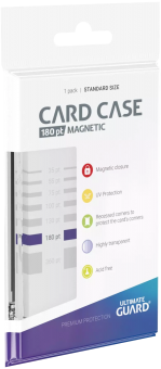 Ultimate Guard Box - Magnetic Card Case 180 pt - Transparent 