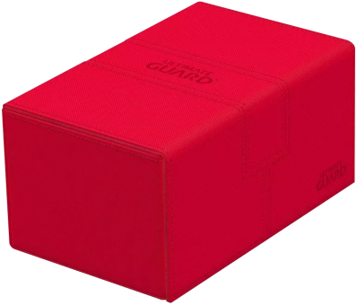 Ultimate Guard Box - Twin Flip'n'Tray 160+ XenoSkin - Monocolor Red 