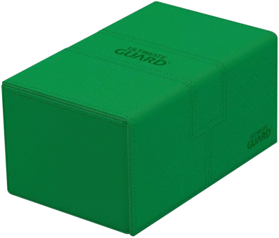 Ultimate Guard Box - Twin Flip'n'Tray 160+ XenoSkin - Monocolor Green 