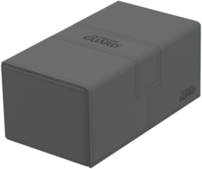 Ultimate Guard Box - Twin Flip'n'Tray 200+ XenoSkin - Monocolor Grey 