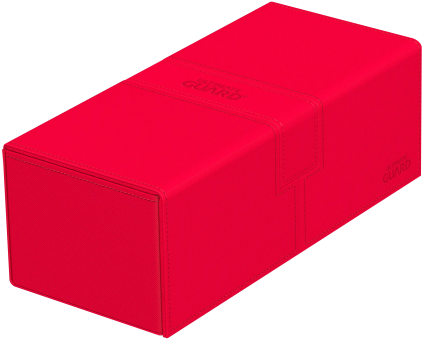 Ultimate Guard Box - Twin Flip'n'Tray 266+ XenoSkin - Monocolor Red 