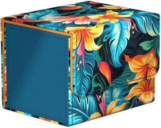 Ultimate Guard Box - Sidewinder 100+ XenoSkin Floral Places #2 - Tulum Blue 