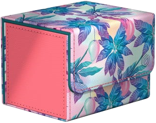 Ultimate Guard Box - Sidewinder 100+ XenoSkin Floral Places #2 - Miami Pink 