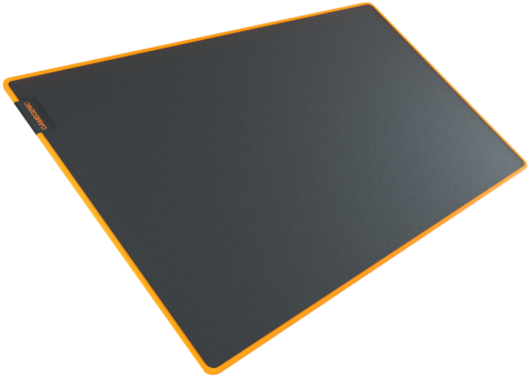 Gamegenic XP Playmat - Standard Size (approx. 61x35 cm) - Black/Orange 
