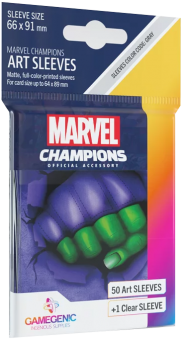 Gamegenic Artwork Card Sleeves - Standard Size (50) - Marvel Champions Art She-Hulk 