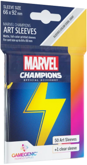 Gamegenic Artwork Kartenhüllen - Standardgröße (50) - Marvel Champions Art Ms. Marvel 