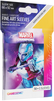Gamegenic Artwork Kartenhüllen - Standardgröße (50) - Marvel Champions Fine Art Nebula 