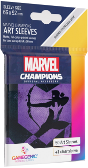 Gamegenic Artwork Kartenhüllen - Standardgröße (50) - Marvel Champions Art Hawkeye 