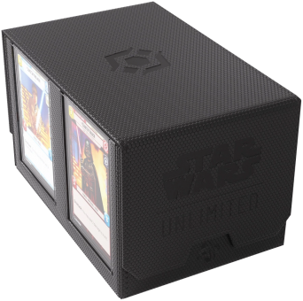 Gamegenic Star Wars: Unlimited - Double Deck Pod 120+ - Black 