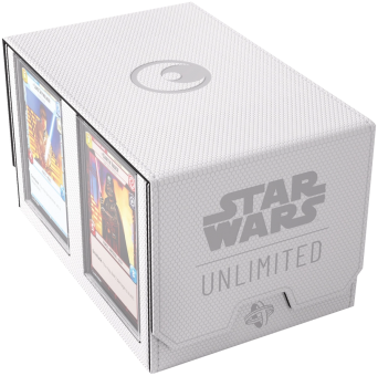 Gamegenic Star Wars: Unlimited - Double Deck Pod 120+ - White/Black 