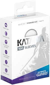 Ultimate Guard Katana Kartenhüllen - Standardgröße (100) - Transparent 