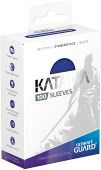Ultimate Guard Katana Kartenhüllen - Standardgröße (100) - Blau 
