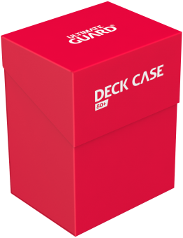 Ultimate Guard Box - Deck Case 80+ - Rot 