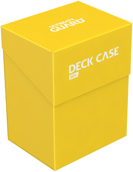 Ultimate Guard Box - Deck Case 80+ - Yellow 