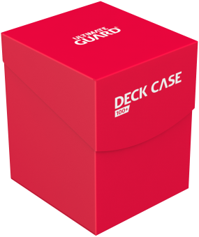Ultimate Guard Box - Deck Case 100+ - Rot 