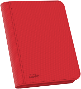 Ultimate Guard Binder - Zipfolio 160 (8-Pocket) XenoSkin - Red 