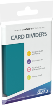 Ultimate Guard Card Dividers (10) - Petrol 